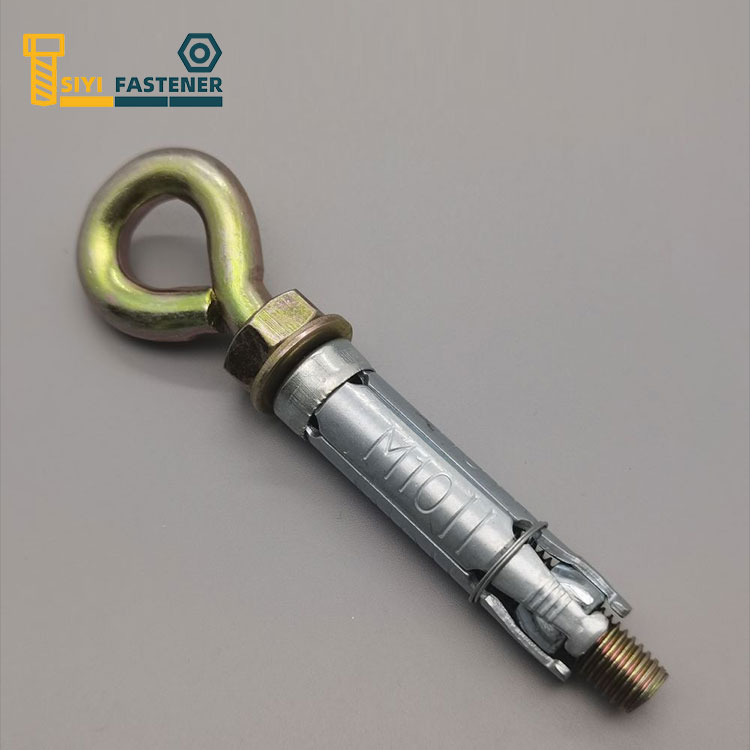 Carbon Steel Heavy Duty Sleeve Anchor na may O Hook
