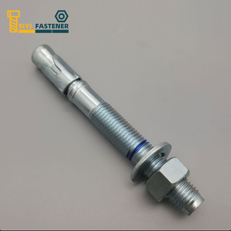 Carbon Steel Zinc Plated Wedge Anchor na may Hilti Clip