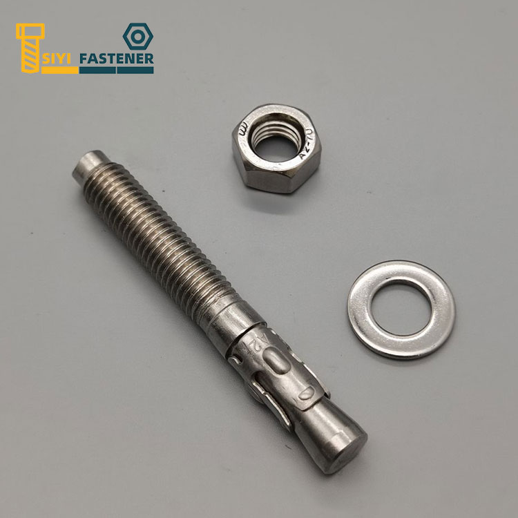 Hindi Kinakalawang Na Asero 304 Wedge Anchor Nut and Washer