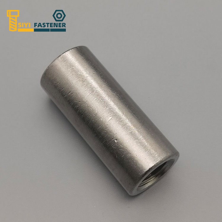 Hindi Kinakalawang na Asero Round Coupling Nut